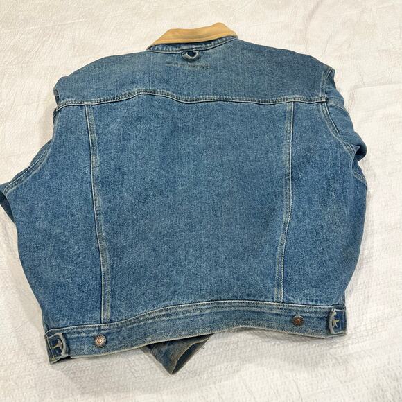 Bugle boy jeans denim jacket men Large vintage - Picture 8 of 14